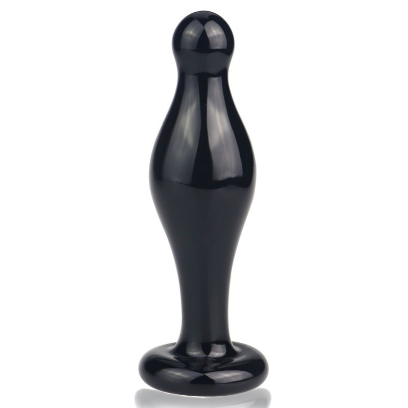 Plug en verre Pawlo 9.5 x 3.3cm Noir