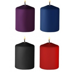 Lot de 4 bougies Tease Candle Parfums variés 24g- Bougies en stock sur Fun et plaisirs