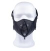 Masque en cuir avec Zip