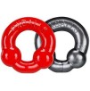 Pack Cockrings Ultraballs Oxballs Gris - Rouge