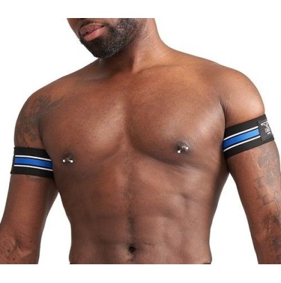 Brassards Biceps Urban Club Bleu x2- Harnais Homme en stock sur Fun et plaisirs