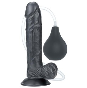 Gode éjaculateur Squirt 18 x 4.5cm Noir- Godes Ejaculateurs en stock sur Fun et plaisirs