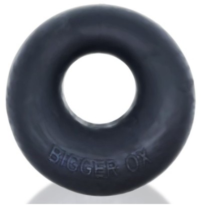 Cockring Silicone Bigger Ox Noir- Cockrings Flexibles en stock sur Fun et plaisirs