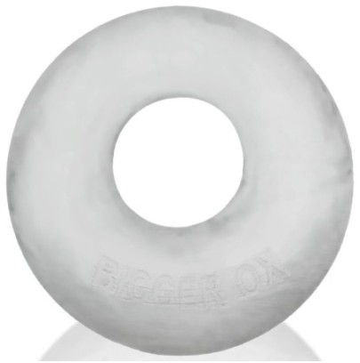 Cockring Silicone Bigger Ox Transparent- Cockrings Flexibles en stock sur Fun et plaisirs