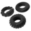 Lot de 3 Cockrings Bonemaker Noirs