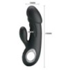 Vibromasseur Ansel Pretty Love 16cm Noir