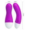 Stimulateur de clitoris Ian Pretty Love 12cm Violet