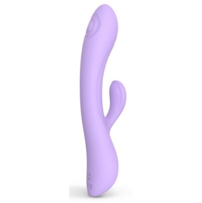 Vibro Rabbit Bunny & Clyde Love to Love 22cm Mauve- Rabbits Vibrants en stock sur Fun et plaisirs