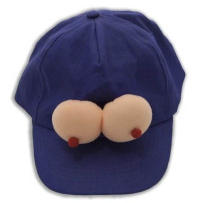 Casquette Bleue avec Seins- EV Jeune Fille en stock sur Fun et plaisirs