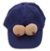 Casquette Bleue avec Seins