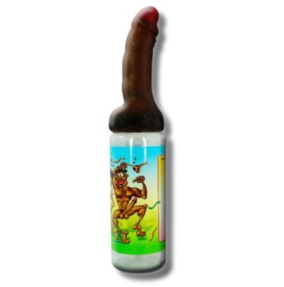 Biberon avec Pénis Marron 750ml- EV Jeune Fille en stock sur Fun et plaisirs