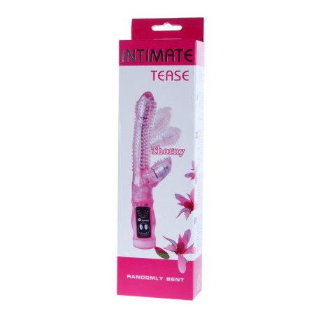 Vibro Rabbit Thorny 6 vitesses Rose