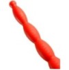 Gode long Stretch Worm N°4 - 50 x 5.2cm Rouge