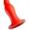 Gode long Stretch Worm N°6 - 60 x 6cm Rouge