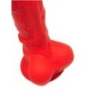 Gode en silicone Stretch N°1 - 14 x 3.7cm Rouge