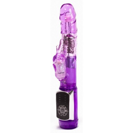 Vibro Rabbit Rotatif Violet- Rabbits Vibrants en stock sur Fun et plaisirs