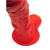 Gode en silicone Stretch N°2 - 17 x 4.3cm Rouge