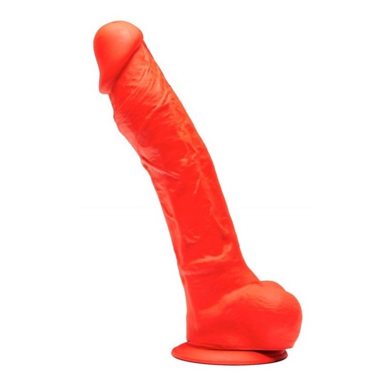 Gode en silicone Stretch N°4 - 23 x 5.2cm Rouge