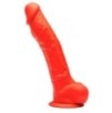 Gode en silicone Stretch N°4 - 23 x 5.2cm Rouge