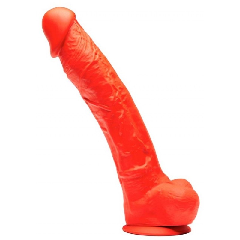 Gode en silicone Stretch N°6 - 26 x 5.8cm Rouge