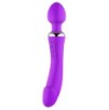 Wand et Vibro Double End 22cm Violet