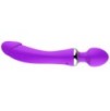 Wand et Vibro Double End 22cm Violet