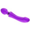 Wand et Vibro Double End 22cm Violet