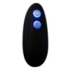 Plug vibrant Vibro 10 x 3.8cm Noir