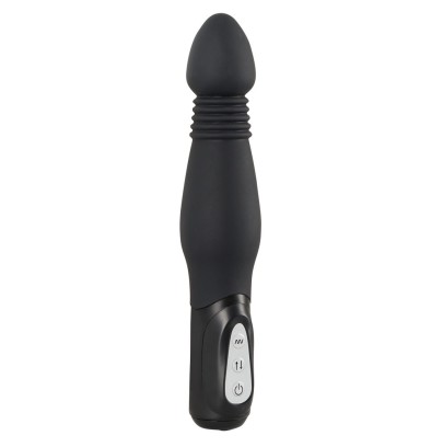 Gode vibrant avec poussées Anal Thrust Vibe 15 x 4.5cm- Vibromasseurs Design en stock sur Fun et plaisirs