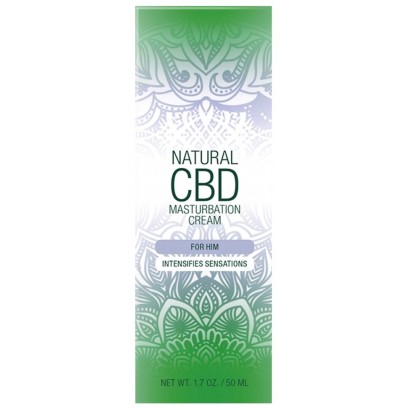 Crème de masturbation Natural CBD 50ml