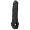 Gaine de pénis Realrock Curve 17 x 4.5cm Noire