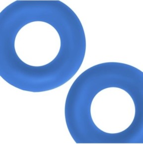 Lot de 2 cockrings Stiffy Bulge Bleus- Cockrings Flexibles en stock sur Fun et plaisirs