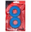 Lot de 2 cockrings Stiffy Bulge Bleus