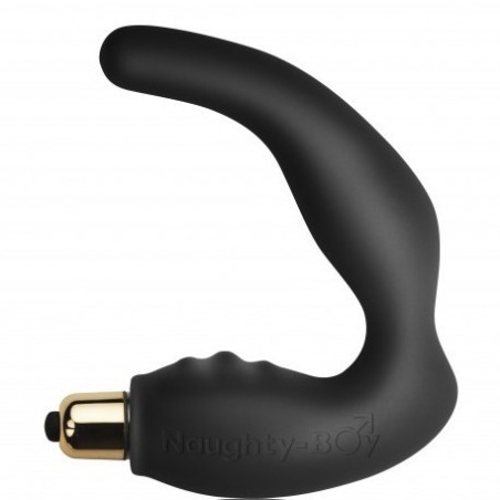 Stimulateur prostate Naughty Boy 7 Noir- Stimulateurs Prostatiques Vibrants en stock sur Fun et plaisirs