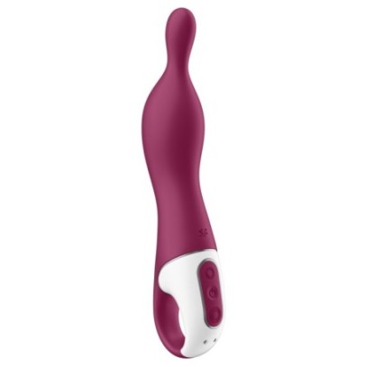 Stimulateur Point G A-mazing 1 Satisfyer Mauve- Vibromasseurs Design en stock sur Fun et plaisirs