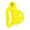 Cage de chasteté courte Lyfy 4 x 3.3cm Jaune