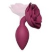 Plug anal bijou Open Roses M 8 x 3.3cm Rose