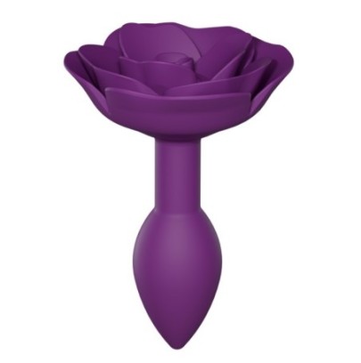 Plug anal Bijou Open Roses S 8 x 2.9cm Violet- Bijoux Anal en stock sur Fun et plaisirs