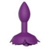 Plug anal Bijou Open Roses S 8 x 2.9cm Violet