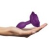 Plug anal Bijou Open Roses S 8 x 2.9cm Violet