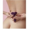 Plug anal Bijou Open Roses S 8 x 2.9cm Violet