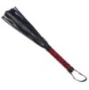 Martinet Whip Me Baby 38cm Noir-Rouge