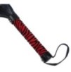 Martinet Whip Me Baby 38cm Noir-Rouge