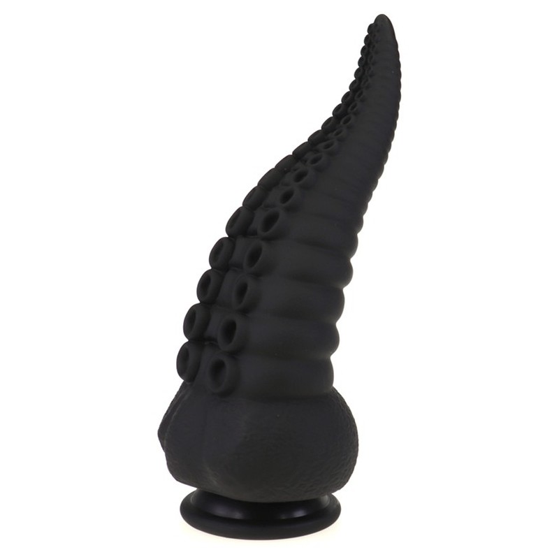 Gode Tentacule Sealik 20 x 8cm Noir