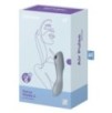 Stimulateur de clitoris Curvy Trinity 3 Satisfyer Gris