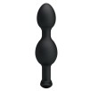 Double Heavy Balls Silicone Butt Plug 12.5 x 3.3 cm