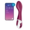 Vibro connecté Hot Spot Satisfyer 20cm Mauve