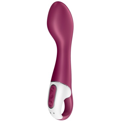 Vibro connecté Hot Spot Satisfyer 20cm Mauve