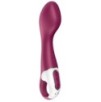 Vibro connecté Hot Spot Satisfyer 20cm Mauve