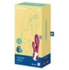 Vibro Rabbit connecté Heated Affair Satisfyer 20cm Mauve